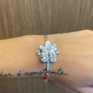 Bracelete folheado prata 021 z