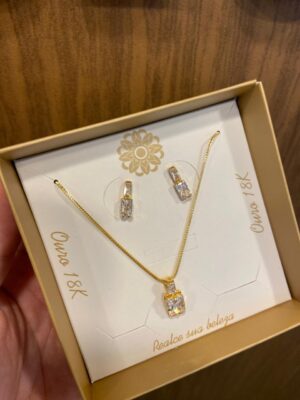 Conjunto Quadrado Luz