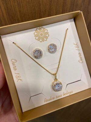 Conjunto luxo redondo