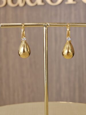 Brinco Folheado ouro 18k 0981