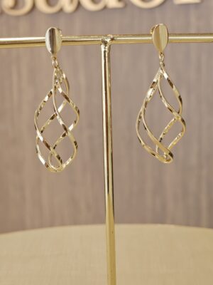 Brinco Folheada ouro 18k 2376