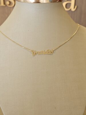 Colar Gratidao 413