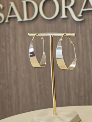 Argola Africana Luxo 4271 Folheado